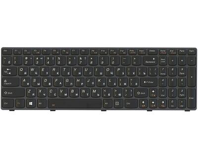 Клавиатура для ноутбука Lenovo IdeaPad (Y580) с подсветкой (Light), Black, (Black Frame), RU - фото 2