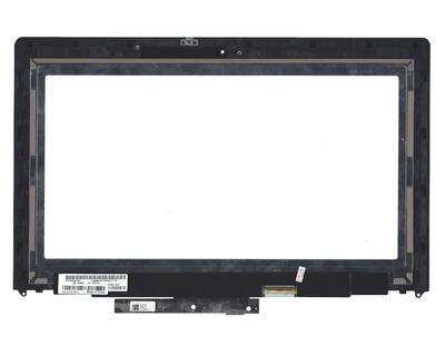 Матрица с тачскрином (модуль) Lenovo IdeaPad Yoga 13.3 черный с рамкой, Модуль Yoga 13 BL