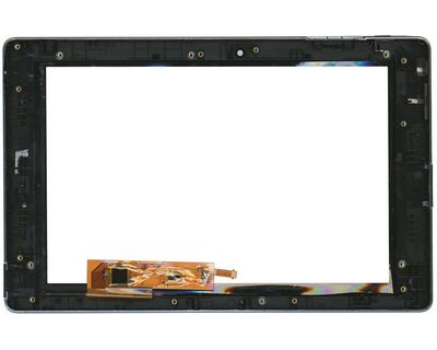 Тачскрин (Сенсорное стекло) для планшета Lenovo K2 + рамка черный. Заявлен, как P1, но не похож, Будем признательны, если кто идентифицирует. Похож на K2, только шлейф короче