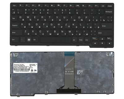Клавиатура для ноутбука Lenovo IdeaPad (S205) Black, (Black Frame), RU