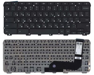 Клавиатура для ноутбука Lenovo Chromebook N21 Black, (No Frame) RU