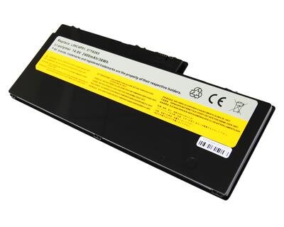 Аккумуляторная батарея для ноутбука Lenovo-IBM L09C4P01 IdeaPad U350 14.8V Black 2400mAh OEM - фото 3