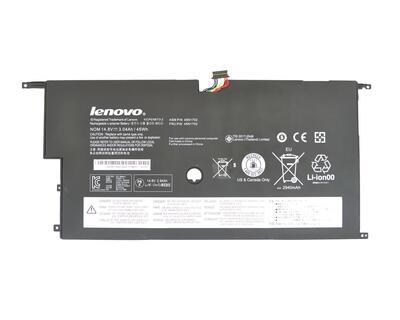 Аккумуляторная батарея для ноутбука Lenovo-IBM 45N1702 ThinkPad X1 Carbon 20A7 14.8V Black 2940mAh Orig
