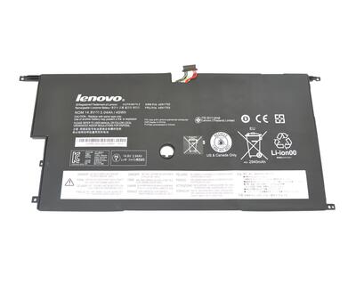 Аккумуляторная батарея для ноутбука Lenovo-IBM 45N1702 ThinkPad X1 Carbon 20A7 14.8V Black 2940mAh Orig - фото 4