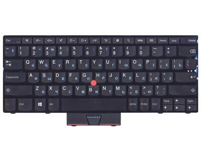 Клавиатура для ноутбука Lenovo ThinkPad Twist (230U, S230, S230I) с указателем (Point Stick) Black, Black Frame, RU - фото 2