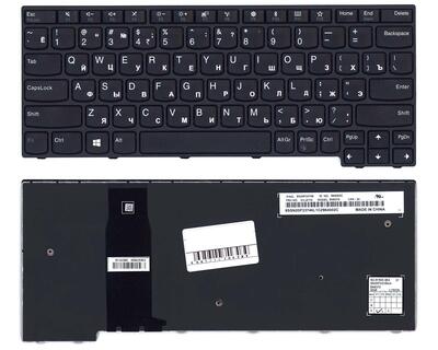 Клавиатура для ноутбука Lenovo ThinkPad Yoga 11e 5th Gen, Black, Black Frame RU