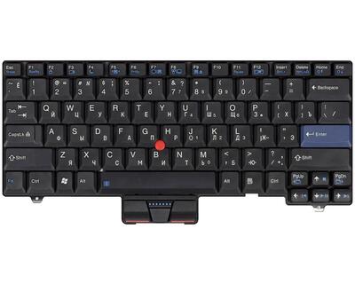 Клавиатура для ноутбука Lenovo ThinkPad (SL300, SL400, SL500) с указателем (Point Stick) Black, RU - фото 2