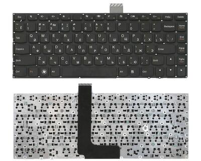 Клавиатура для ноутбука Lenovo IdeaPad (U300) Black, (No Frame), RU