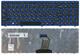 Клавиатура для ноутбука Lenovo IdeaPad (B570, V570, Z570, Z575) Black, (Blue Frame), RU