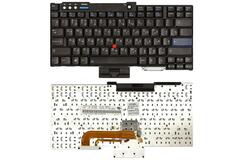 Купить Клавиатура для ноутбука Lenovo ThinkPad (T60, T61, R60, R61, Z60T, Z61T, Z60M, Z61M, R400, R500, T500, W500, W700, W700ds) с указателем (Point Stick) Black RU
