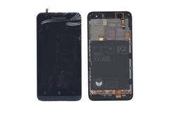 Купить Матрица с тачскрином (модуль) Lenovo P770 черный с синей рамкой