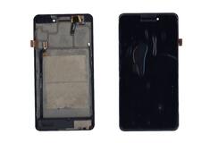 Купить Матрица с тачскрином (модуль) Lenovo P780 черный с черной рамкой