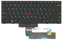 Клавиатура для ноутбука Lenovo ThinkPad (E40, E50, Edge14, Edge15) с указателем (Point Stick), с подсветкой (Light) Black, RU Купить Клавиатура для ноутбука Lenovo ThinkPad (E40, E50, Edge14, Edge15) с указателем (Point Stick), с подсветкой (Light) Black, RU