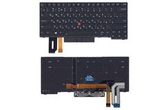 Клавиатура для ноутбука Lenovo ThinkPad E480 с подсветкой (Light), с указателем (Point Stick), Black, (Black Frame), RU Купить Клавиатура для ноутбука Lenovo ThinkPad E480 с подсветкой (Light), с указателем (Point Stick), Black, (Black Frame), RU