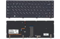 Клавиатура для ноутбука Lenovo IdeaPad (Y480) с подсветкой (Light), Black, (Black Frame), RU Купить Клавиатура для ноутбука Lenovo IdeaPad (Y480) с подсветкой (Light), Black, (Black Frame), RU
