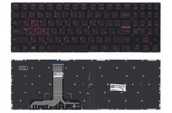 Купить Клавиатура для ноутбука Lenovo Legion (Y520, Y520-15IKB) Black с подсветкой (Red Light), (No Frame), RU