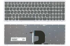 Клавиатура для ноутбука Lenovo Ideapad P500, Z500, Z500A, Z500G, Z500T с подсветкой (Light) Black, (Gray Frame) RU Купить Клавиатура для ноутбука Lenovo Ideapad P500, Z500, Z500A, Z500G, Z500T с подсветкой (Light) Black, (Gray Frame) RU